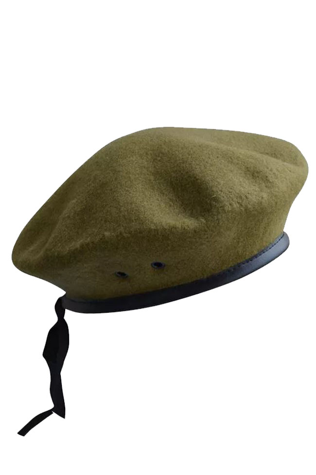 beret-olivkovyj-tk-sukno.jpg Берет Фетровый оливковый без швом тк сукно для кадетов на заказ — изображение 1