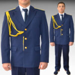 Пошив Кадетский Костюм парадный для Кадетов ВВС/ВКС тк п/ш или габардин цвет синий — изображение 2
