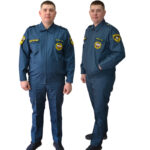 Пошив Костюм повседневный кадетский для кадетов МЧС России юный спасатель тк Патруль Морская волна, синий — изображение 5